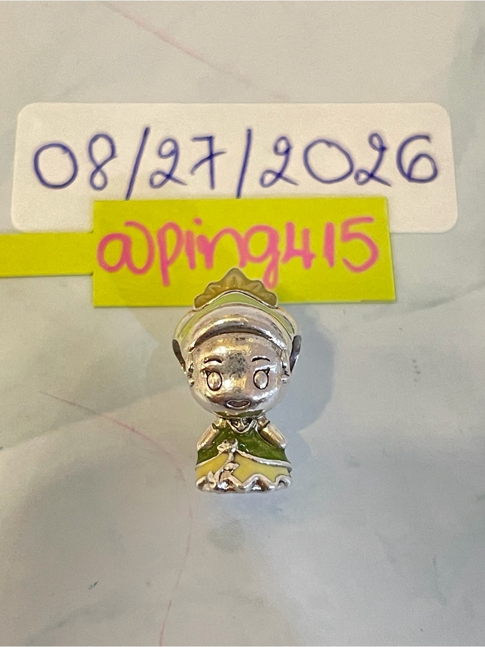 Pandora Disney Tiana Princess charm - Picture 6 of 12